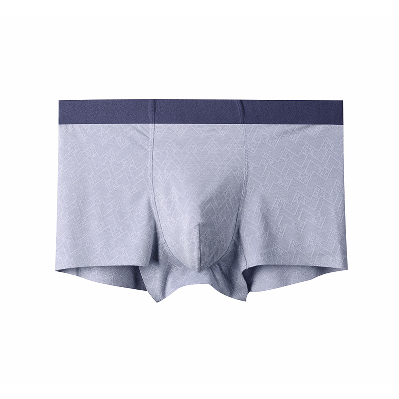 Manufactroy High Quality Mens Classic Solid Stretch Briefs Boxers Shorts ice silk midwaist breathable Men's Underwear pants