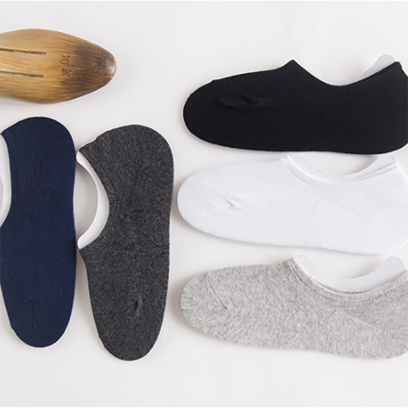 Factory supply women cotton footie socks invisible hidden boat socks slip cotton men invisible ankle low cut liner sock