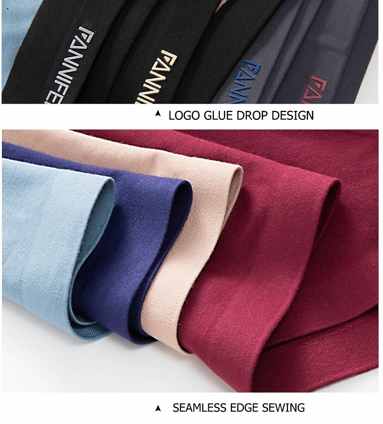Custom logo underwear boxers briefs mens micro modal designers underwear men boxer