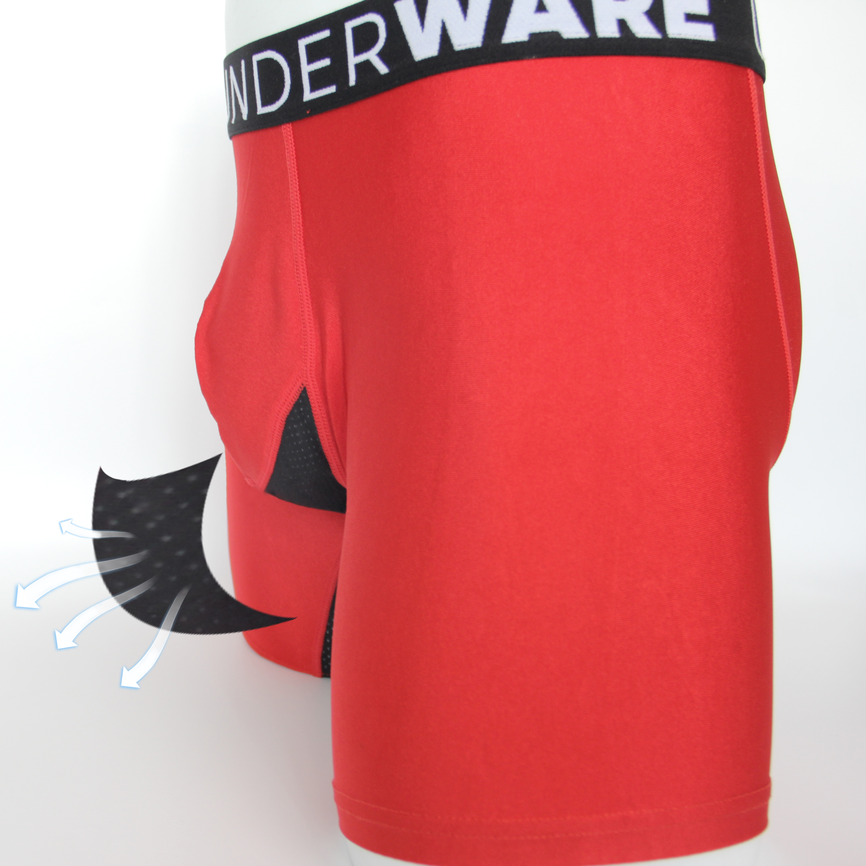 OEM ODM LOGO underwear men custom logo breathable plus size man underwear cotton boxer men's underwear