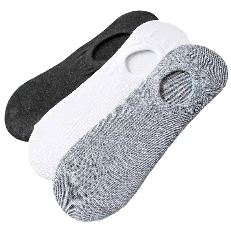 Hot sale Men women cotton no show invisible sock non slip low cut socks for men for Flats and Dress Shoes Liner Socks