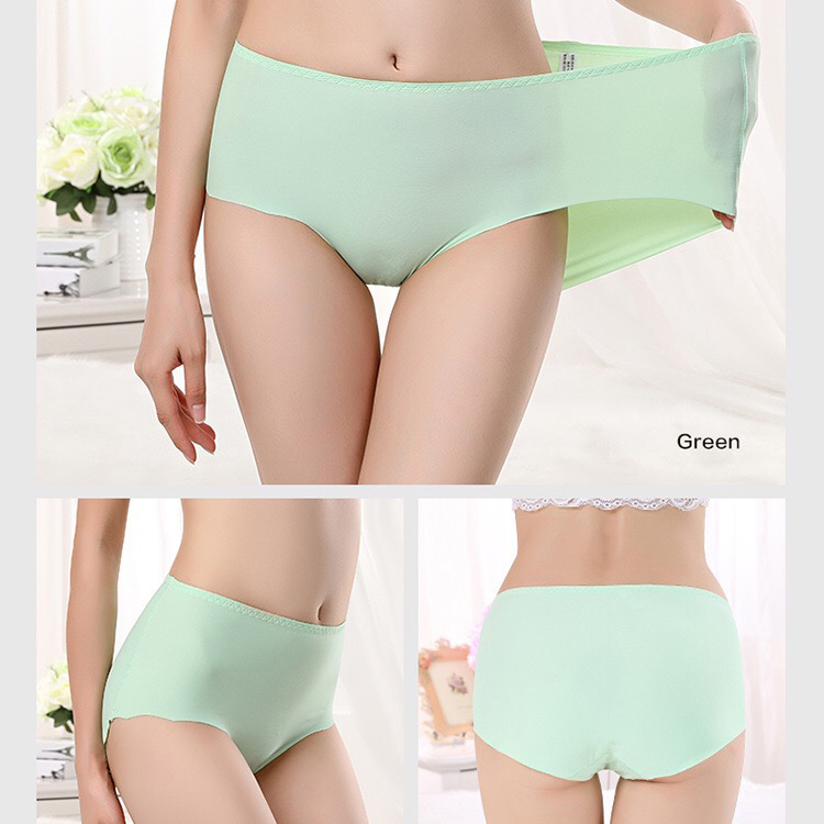 New design High waist panties underwear Plus Size Colorful Seamless Underwear for ladiesHot sale products