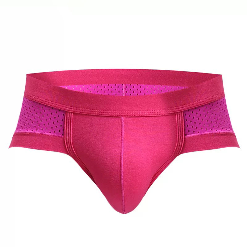 Wholesale hot T-pants sharp convex low-rise bikini briefs sexy tight men's thong underwear