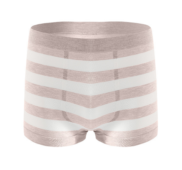 Custom logo breathable organic cotton male sexy men's trunks underwear mens boxer briefs