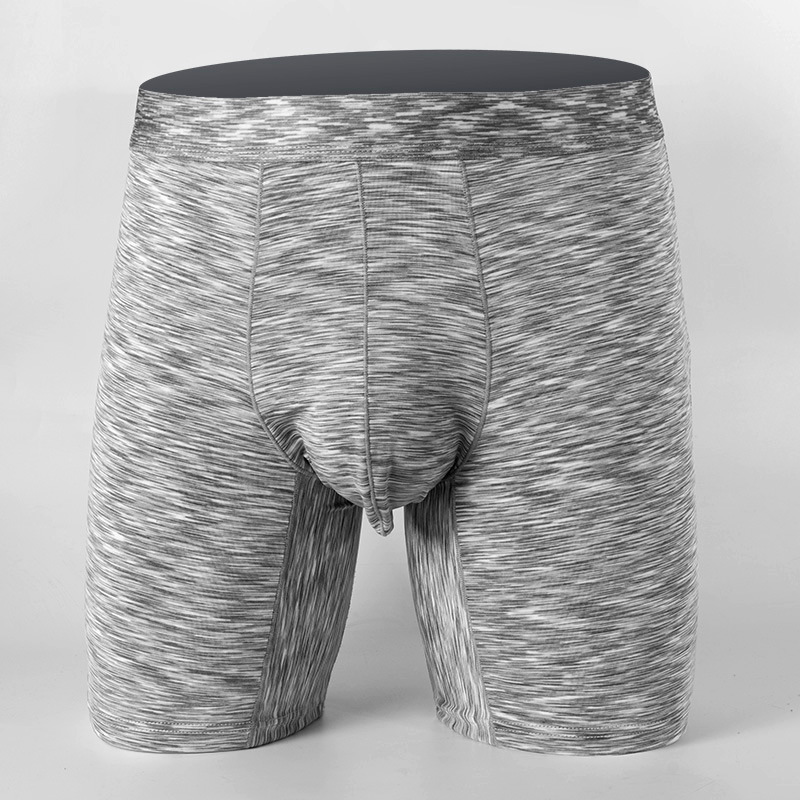 High Quality Men's Cool Comfort Breathable Stretch Boxer Brief Underwear plus long
