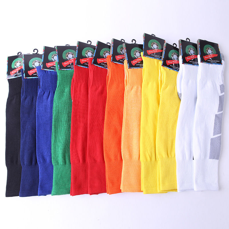 OEM ODM custom men long soccer socks knee copper high stockings football sports anti-slip compression football sport grew socks