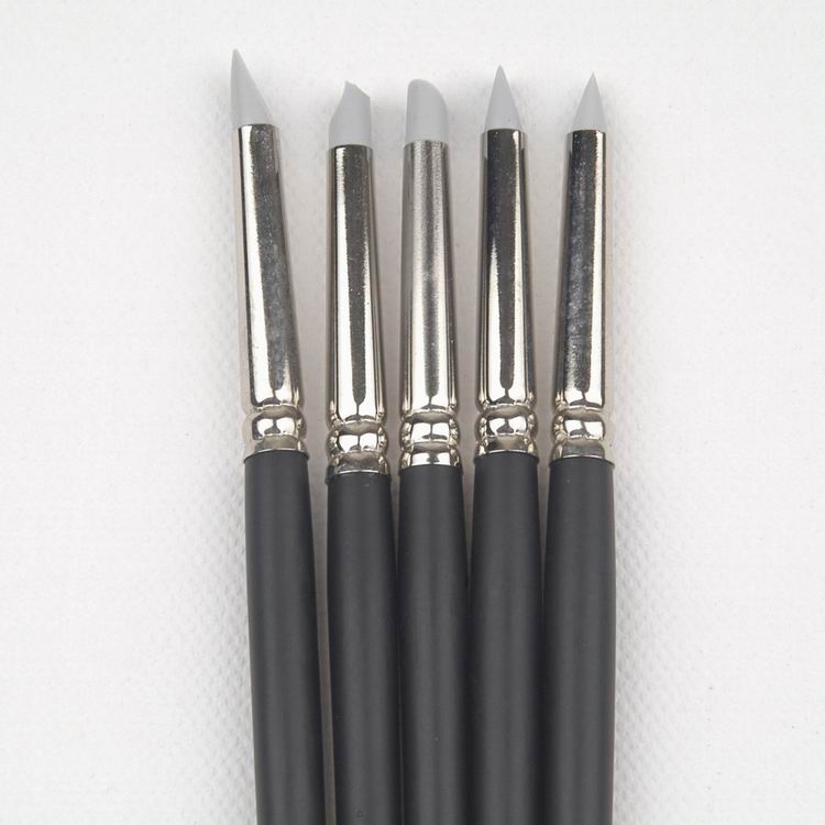 Grey Silicon Medium Hardness 5pcs Colour Shapers Set