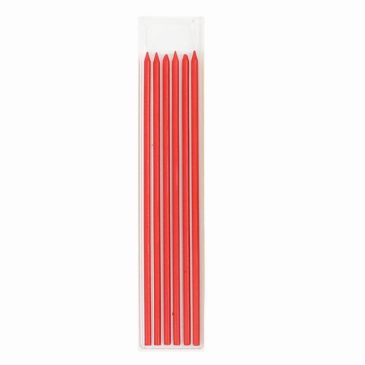 Solid Carpenter Pencil Refill Leads Pack of 6