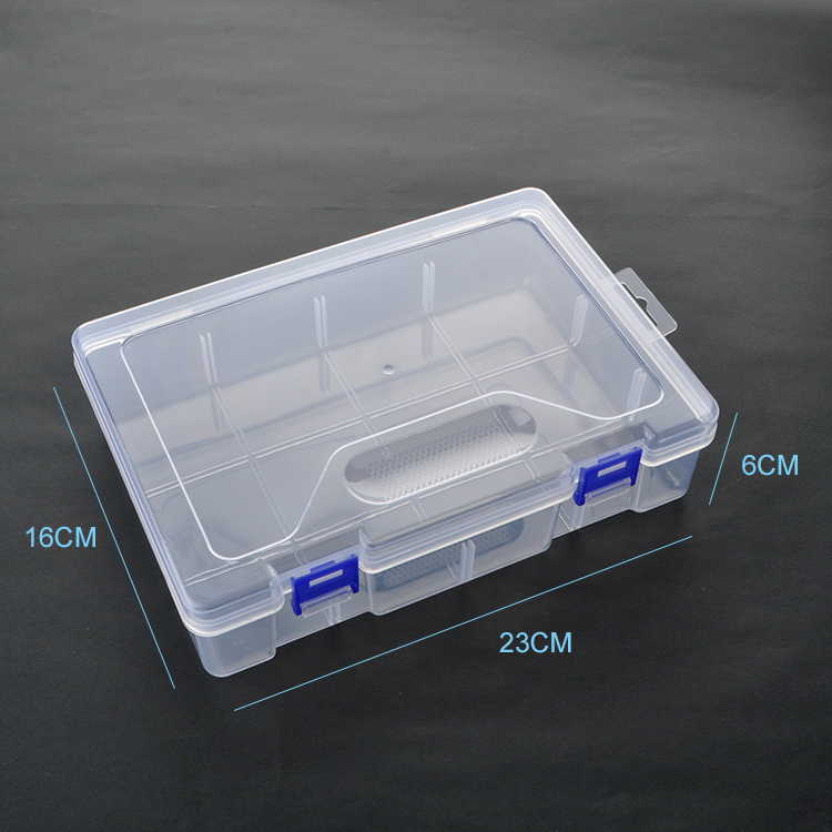 Empty Plastic Organizer Box 23x16x6cm