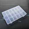 18 Grid Plastic Organizer Box 27x17x4.1cm