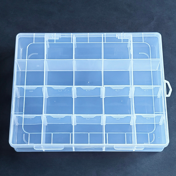 20 Grid Plastic Organizer Box 221x17x4cm