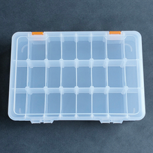 24 Grid Plastic Organizer Box 21.2x15x4.2cm