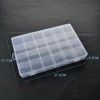 24 Grid Plastic Organizer Box 27.4x17.7x4.5cm