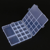 17 Grids Plastic Organizer Box 17x17x1.8cm