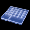 20 Grid Plastic Organizer Box 19x17x1.8cm