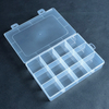 12 Grids Plastic Organizer Box 19.2x13x3.5cm
