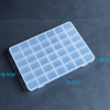 42 Grid Plastic Organizer Box 23.2x16.5x1.8cm