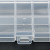 10 Grid Plastic Organizer Box 12.7x6.5x2.2cm