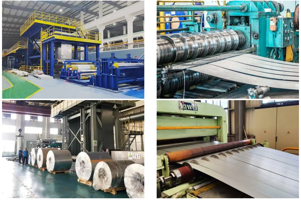 Bedekking van aluminium produksielyne