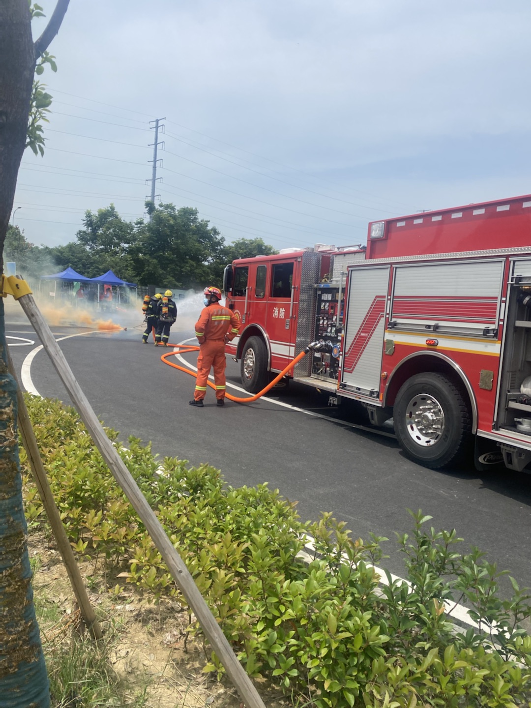 中航锂电消防疏散演习3