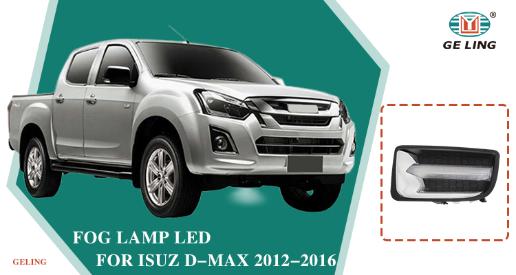 Isuzu Dmax 2015 LED Fog Lamp Lampu Kabut LED Isuzu Dmax 2015