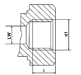 ISO 11926-1 SAE UNF Female Thread