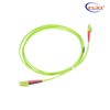 Lcupc-lcupc duplex OM5 2M LSZH 1 mm Cable de parche de fibra óptica