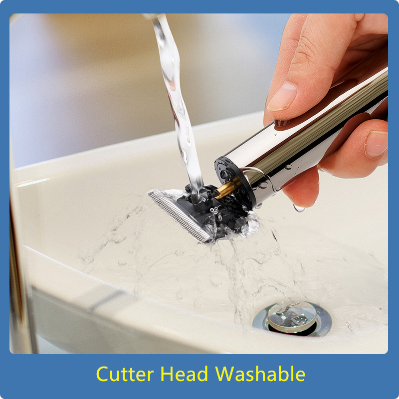 Mini Portable Rechargeable Electric Clipper Lcd Display Hair Cutting Machine Trimmers 