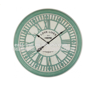 Hot Selling Custom Printing Logo Old Fashioned Talking Wall Clock