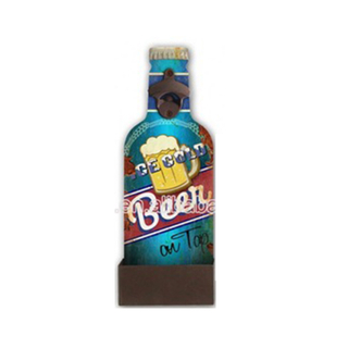 New Arrival Customized Logo Printed Chic Beer Ring Titanium Bottle Opener