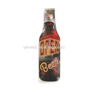 Promotional Beer Metal Personalized Wall Mounted Bottle Opener for Bar Wall