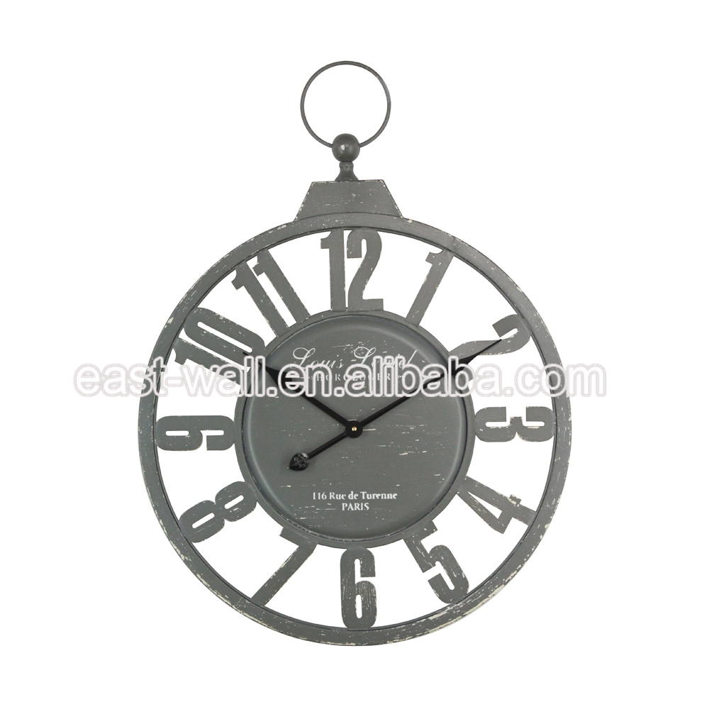 Get Your Own Design Vintage Style Industrial Furniture Wall Clock