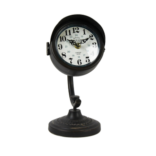 Reasonable Price Craft Decorative Antique Style Table Lamp Shape Clock for Living Room