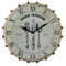 Popular Sale Customize Metal Personalised Wall Clock , Bottle Cap Clock For Wall