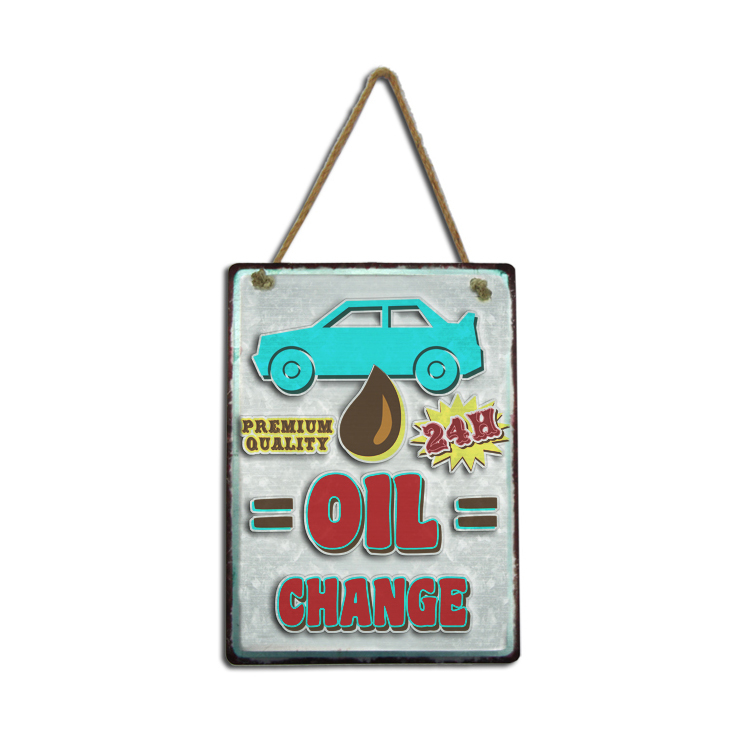 High Quality Small Metal Sign,Car Design Decoration Wholesale Vintage Metal Wall Hanging