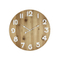 High Quality Decorative Wood Fashion Design Colorful Wooden Wall Clock