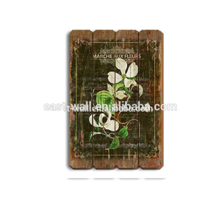 38x57x2cm Custom Floral Pattern Plaque Mounted Prints