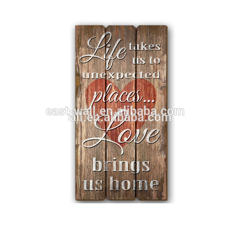 Hot Sale Wall Hanging House Wooden Crafts For Decoration