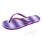 Macaron, con efecto en relieve, plantilla en relieve EVA exterior para mujer Zapatillas de playa Flip Flop AH-8E009 - Arranca