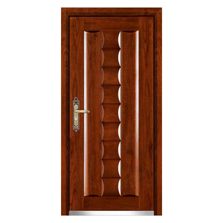 FPL-1021 Exterior Steel Security Apartment Entrance Door