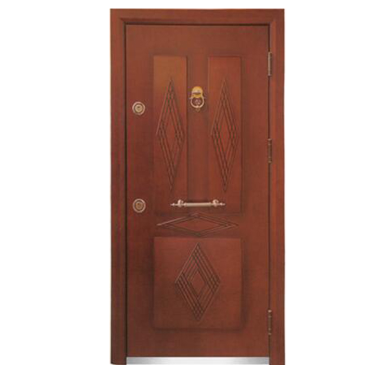FPL-1009 Bullet Proof Claasic Red Design Armored Door