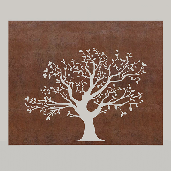 Corten Steel Wall Art Decor Panel Corten Steel Wall Art Decor Panel