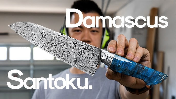 Damascus Knife Couteau Damas