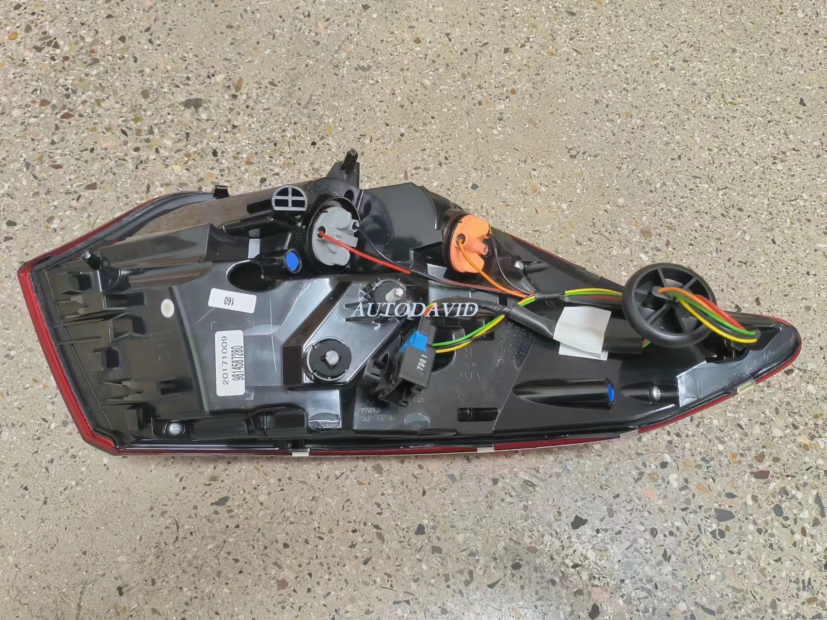 مصباح الذيل الخارجي الكامل CITRON C4L B73R 2017 CN OEM: LH YL00144980/RH YL00144880 DVD2606-0301 