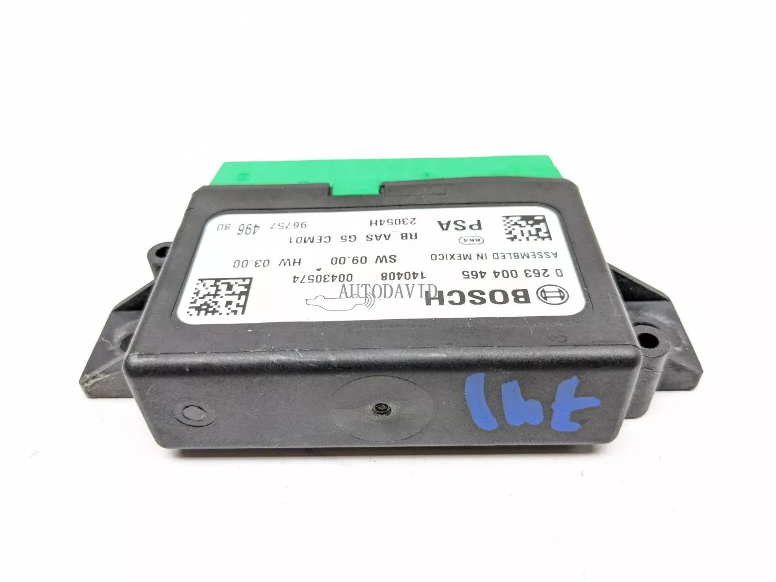 صندوق التحكم بالرادار العكسي لديزل سيتروين C4/1.6 HDI / DV6C OEM: 0263004465 HS02-027-040