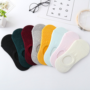 Hot Sale Man Cotton Nylon Short Low Cut socks No Show Ankle Socks Liner Non Slip hidden Invisible socks for Men women