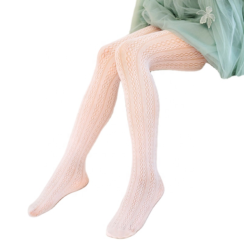 Custom Logo Cotton Stockings Girls Designed Tights Pantyhose Kids