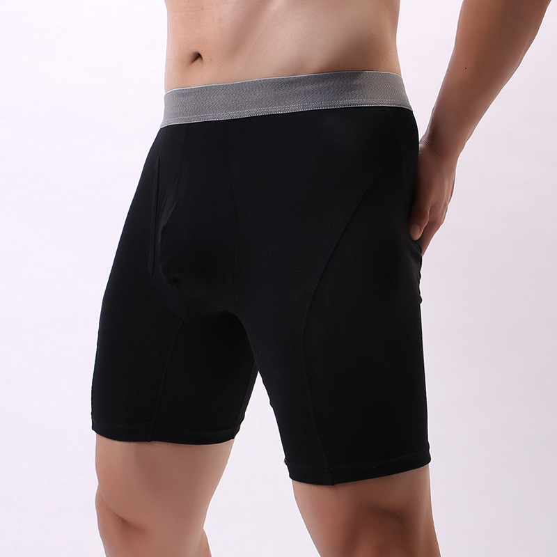 High quality Custom Underwear Ultra- Thin Ice Silk Seamless Boxers Summer Breathable Boyshort Underwear Mens Boxer Briefs