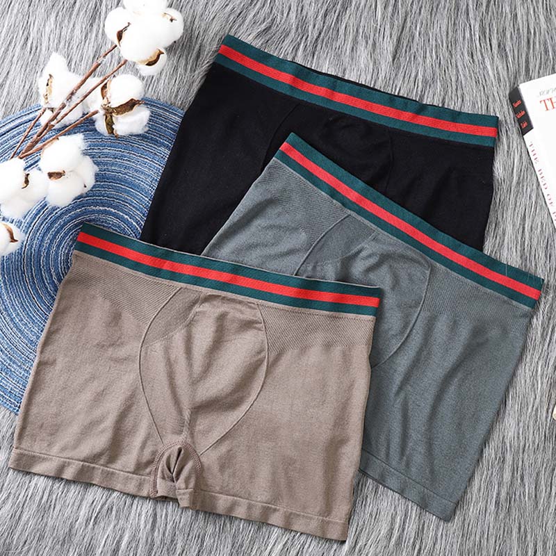 Wholesale high quality Cotton breathable comfortable mens boxer underwear boxer shorts