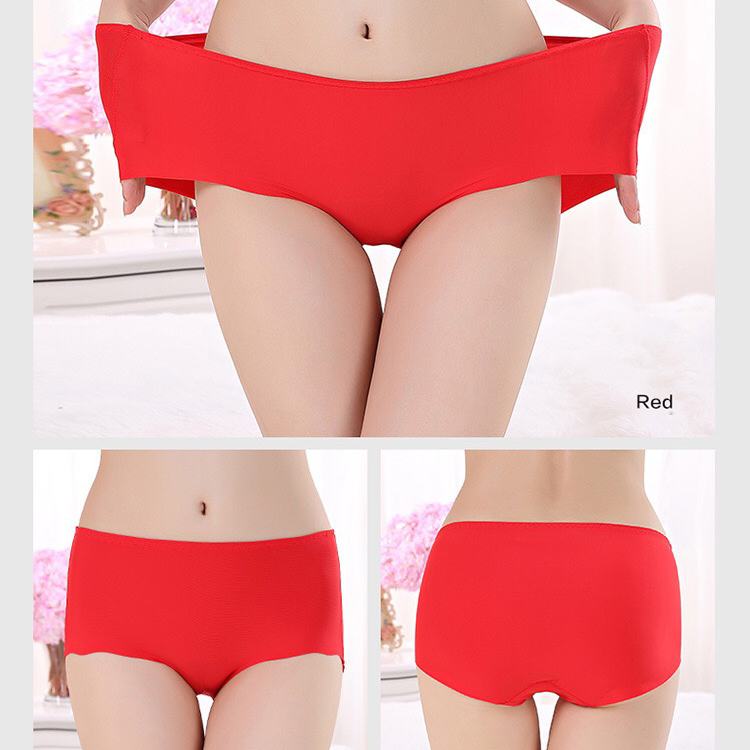 New design High waist panties underwear Plus Size Colorful Seamless Underwear for ladiesHot sale products